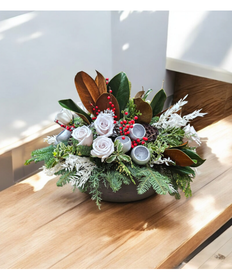 TABLETOP HOLIDAY PLANTER LUXE